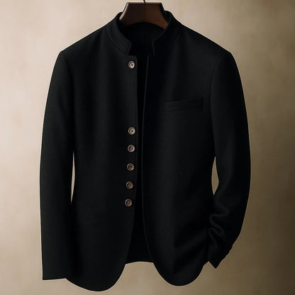 l blazer con collo coreano "Alpine"