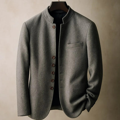l blazer con collo coreano "Alpine"