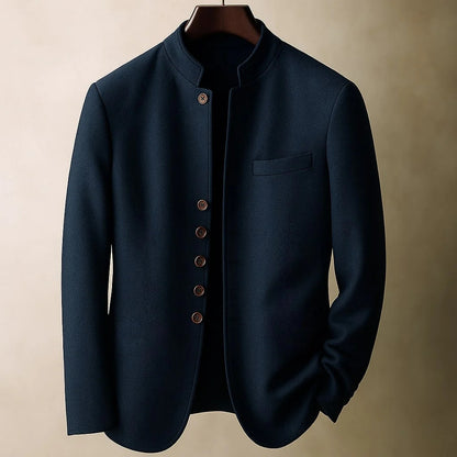 l blazer con collo coreano "Alpine"